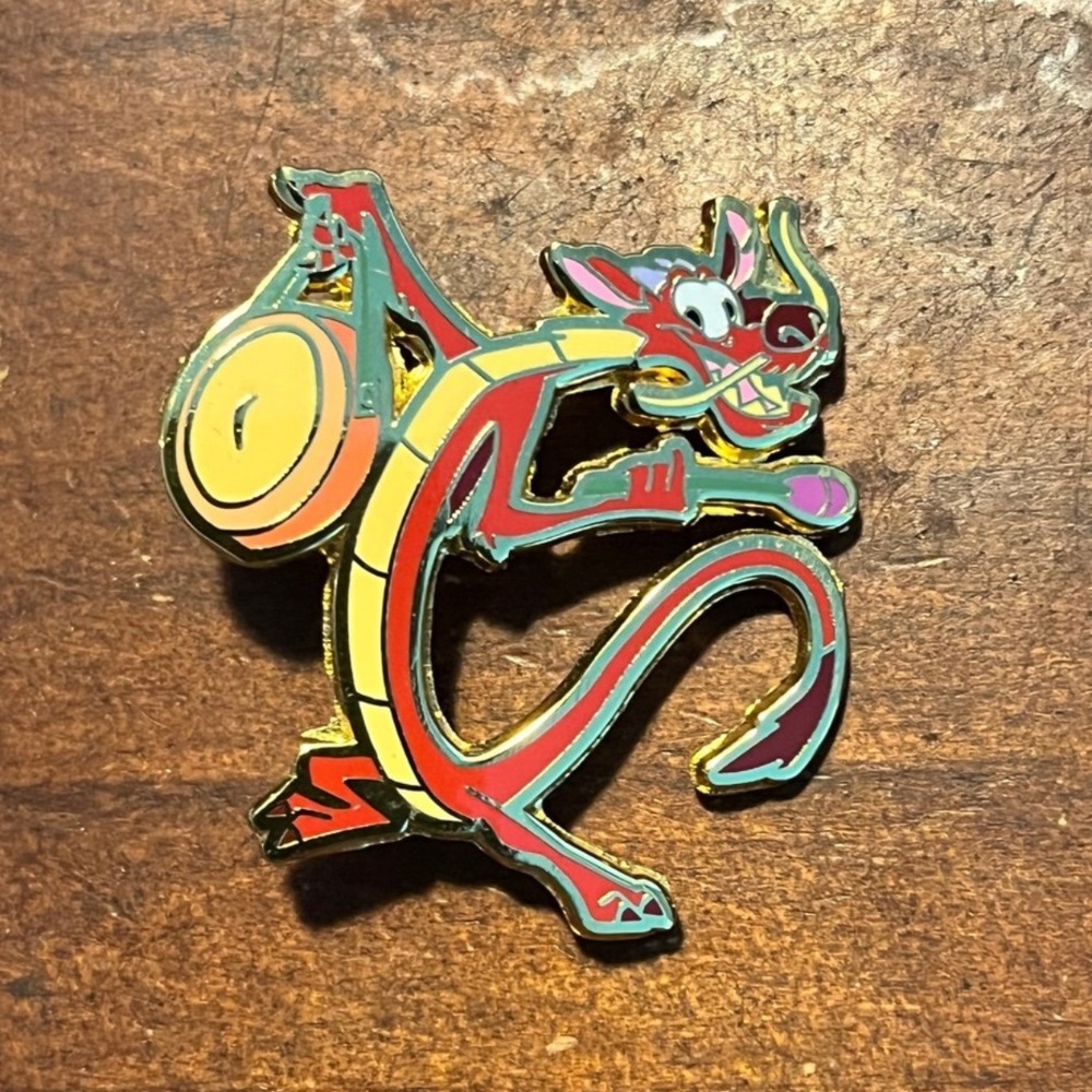 Loungefly Disney Mulan Series 2 Blind Box Mystery Pin - Mushu Gong Dragon